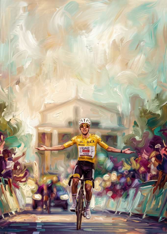 Tadej Pogačar Tour de France Victory