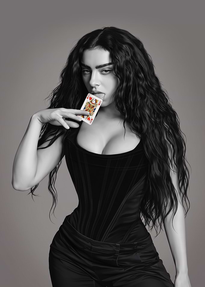Charli xcx Queen of Hearts
