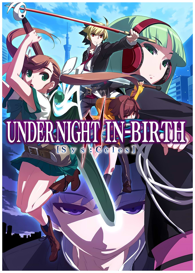 Under Night In-Birth Sys:Celes Key Art