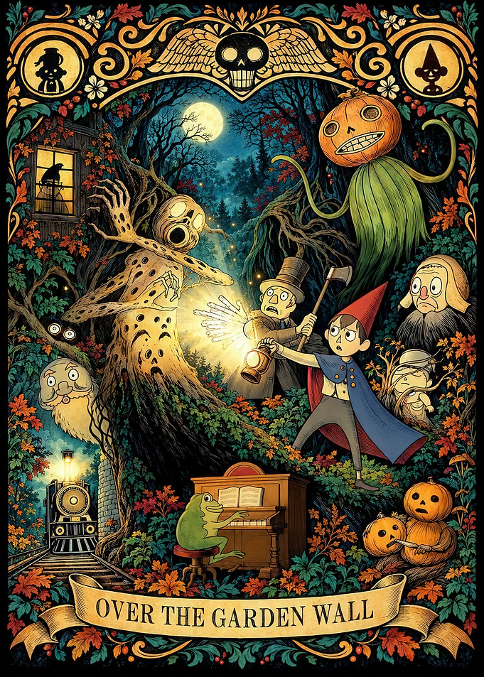 Over the Garden Wall Poster Art