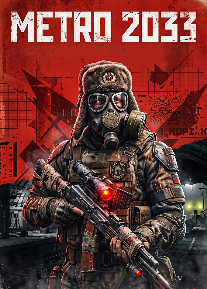 Metro 2033 Spartan Ranger Poster