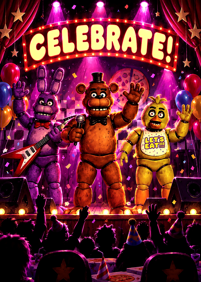 Five Nights at Freddy's Stage Performance