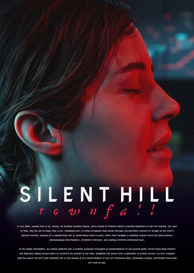 Silent Hill Townfall Zoe Poster