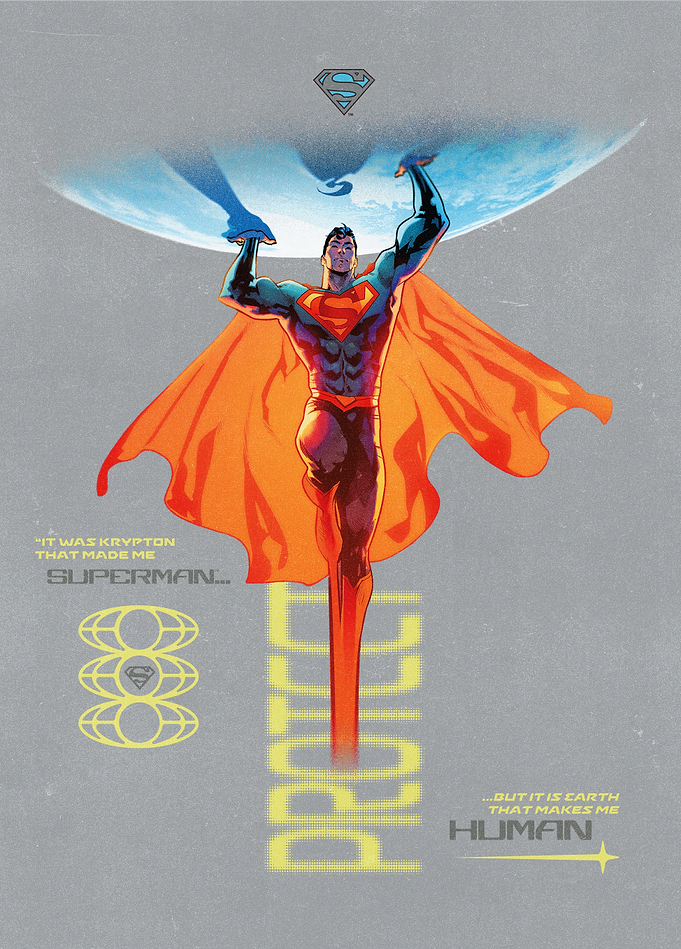 Superman – Protect Poster