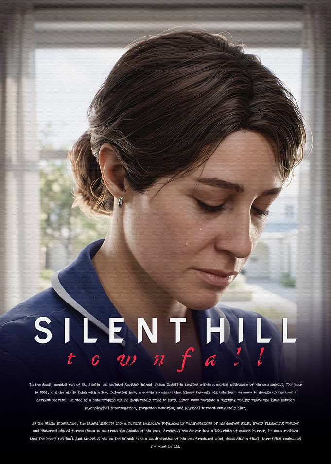 Silent Hill Townfall Zoe Poster