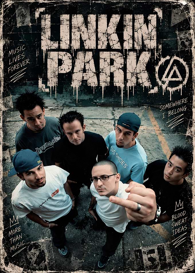 Linkin Park Band Poster
