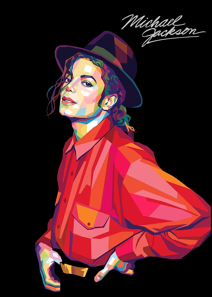 Michael Jackson Pop Art Portrait