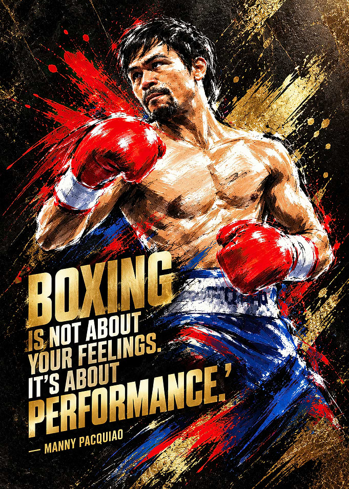 Boxing Legend Performance Quote
