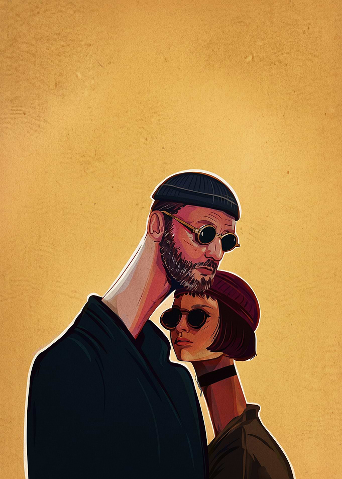 Hitman Duo Minimalist Retro Art