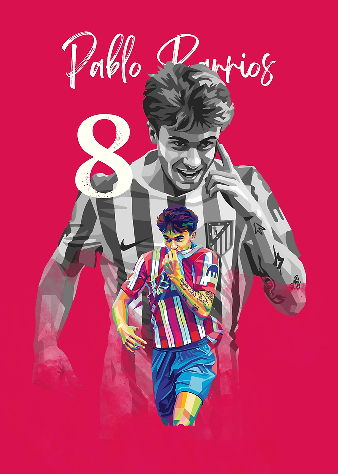 Pablo Barrios Pop Art Poster