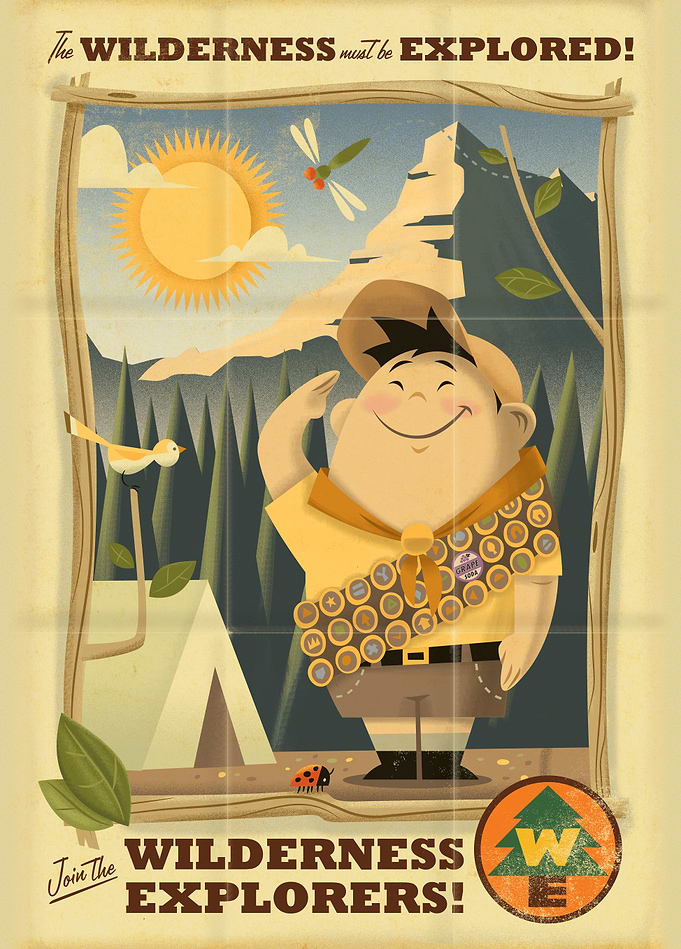 Up - The Wilderness Must Be Explored!