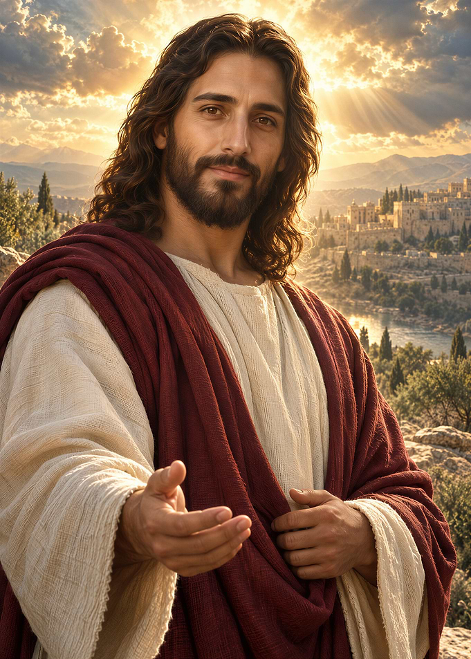 Jesus Christ Reaching Out