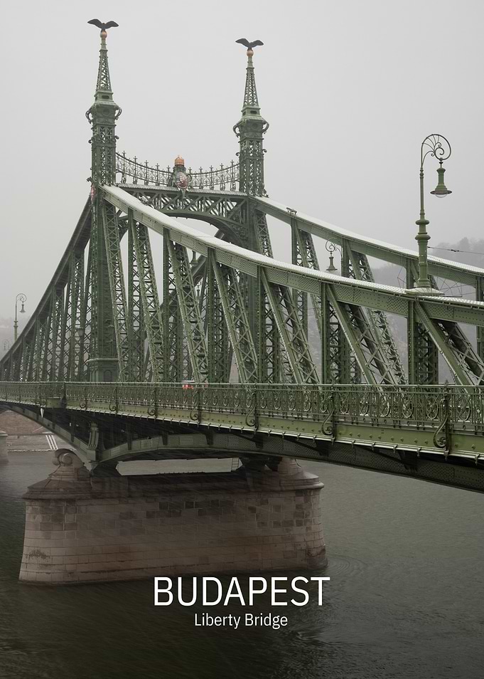 Liberty Bridge in Budapest