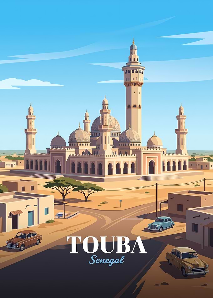 Great Mosque of Touba Senegal Poster