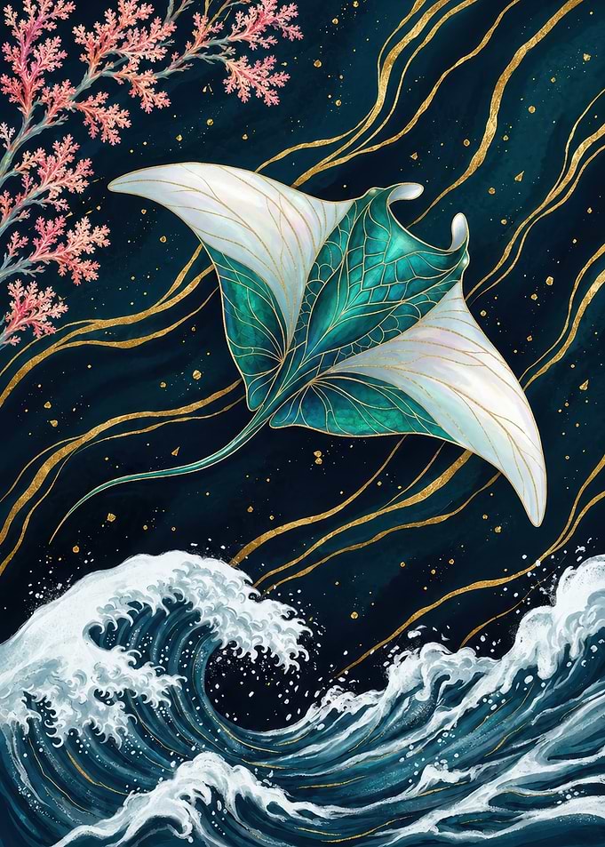 Manta Ray of Oceanic Fantasy