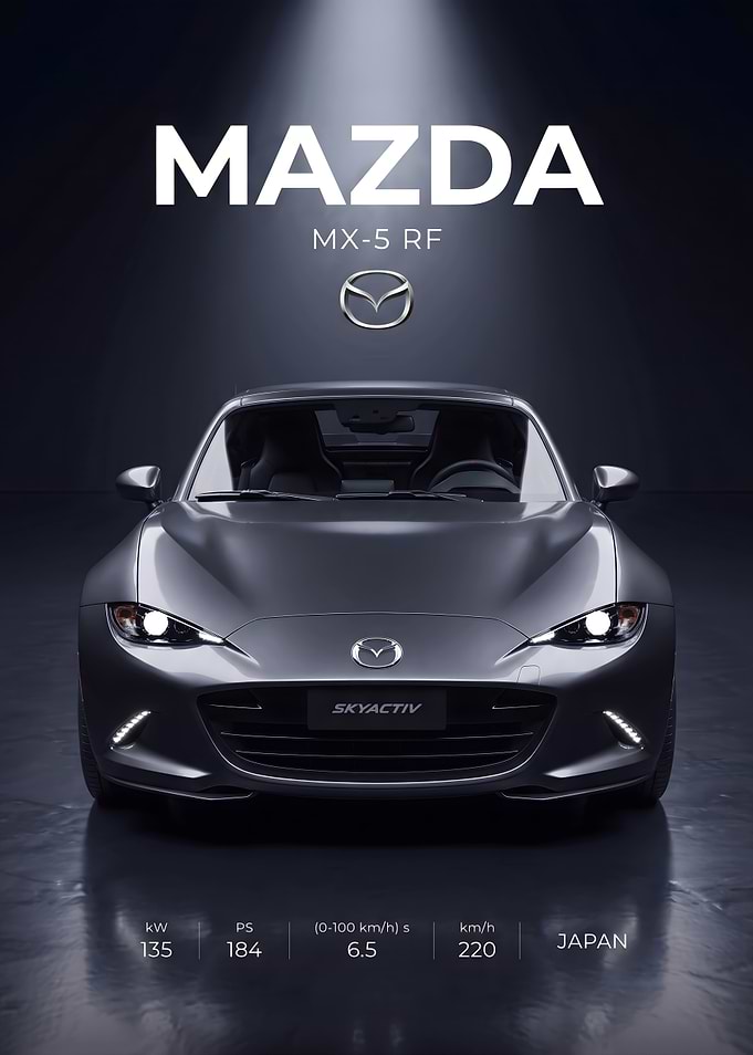 Mazda MX-5 RF Promotional Poster