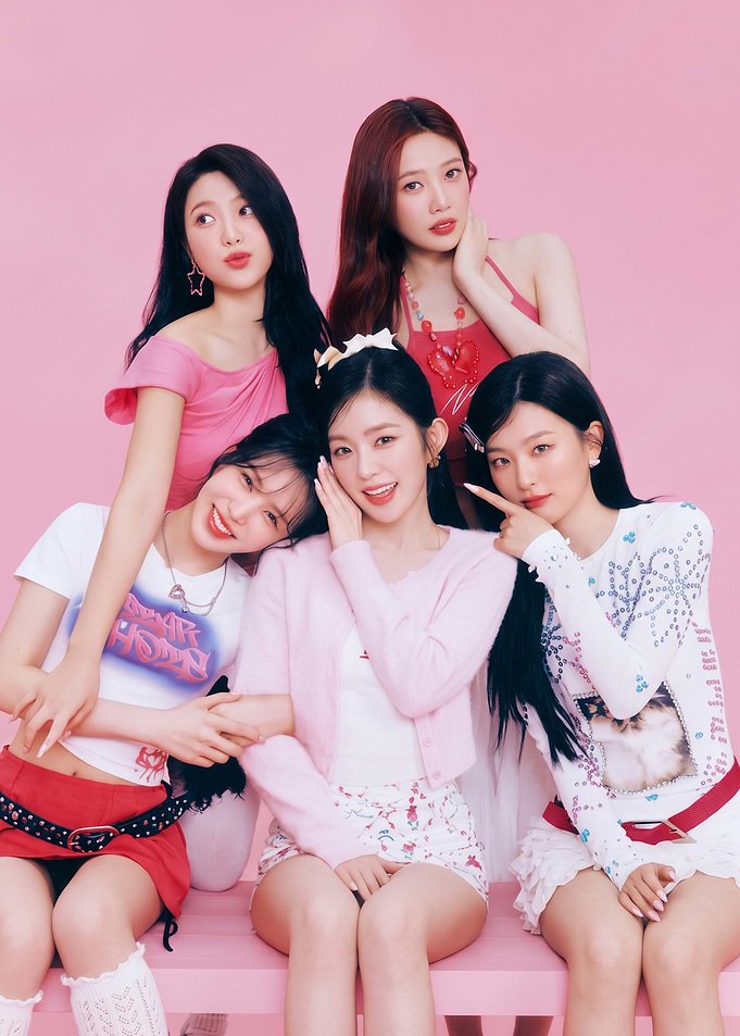 Red Velvet K-pop Group Portrait