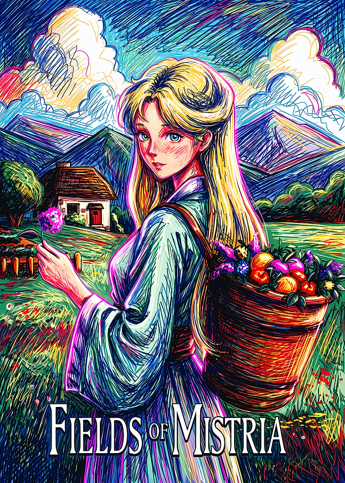 Fields of Mistria Anime Art