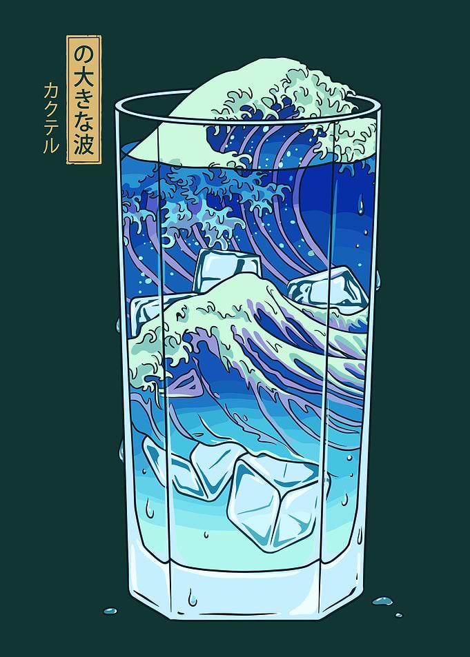 The Great Wave Cocktail