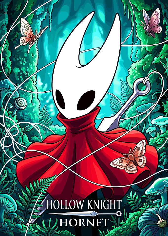 Hollow Knight Hornet Fan Art