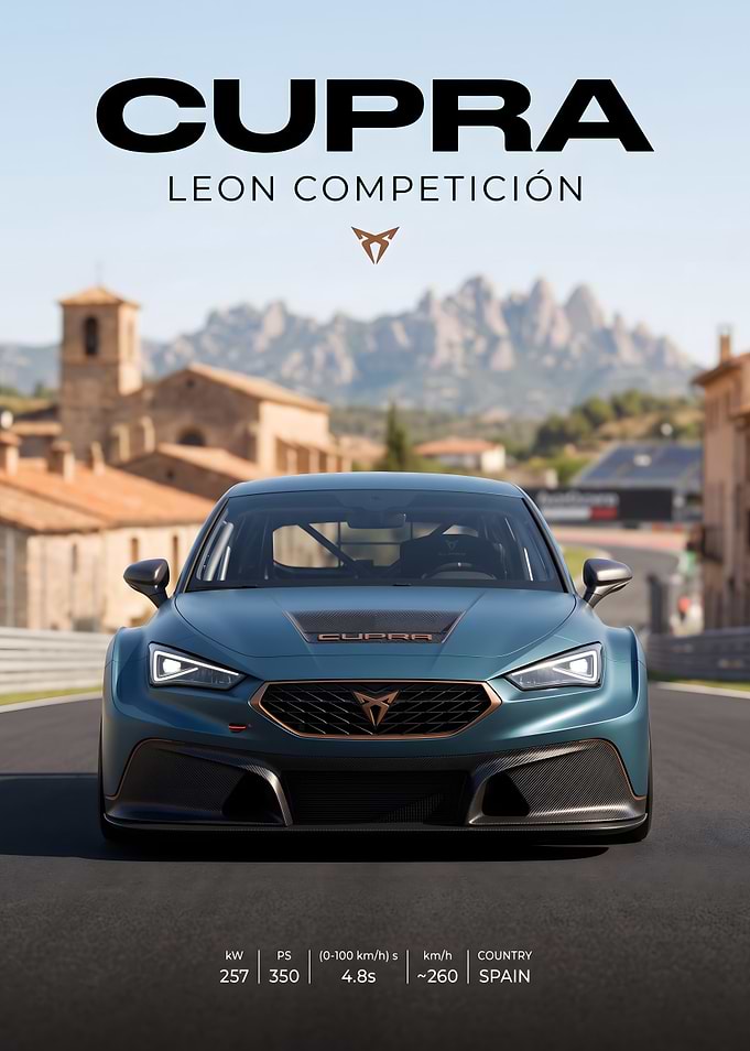 Cupra Leon Competición Racing Car