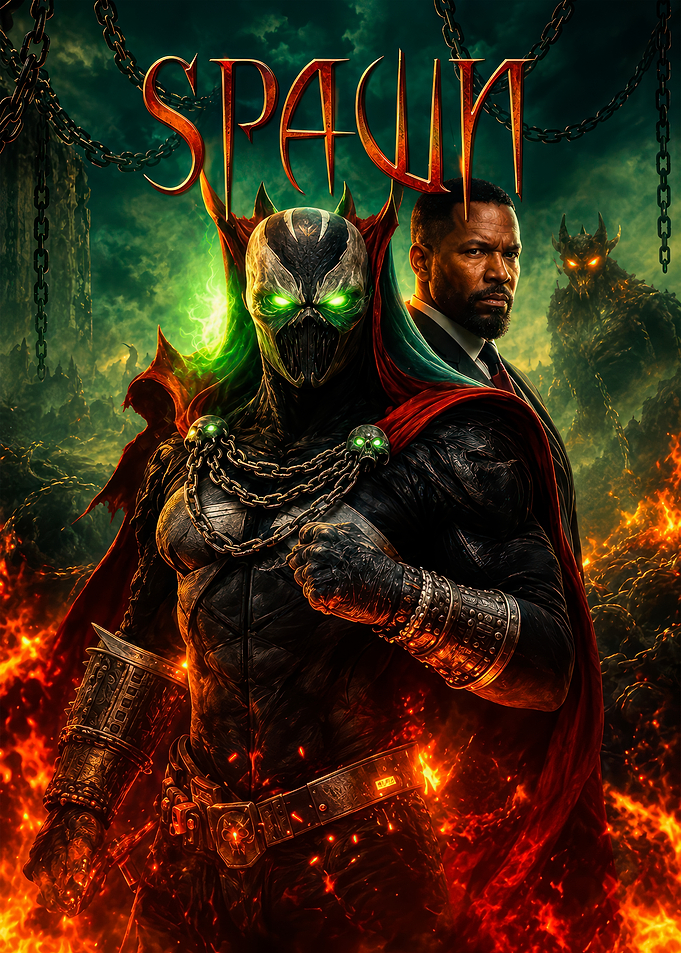 Spawn Movie Poster Concept Art
