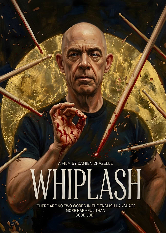 Whiplash Movie Poster Art