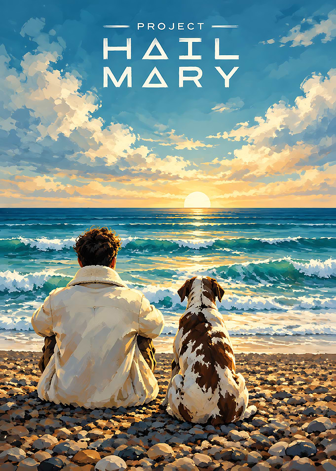 Project Hail Mary Beach Sunset