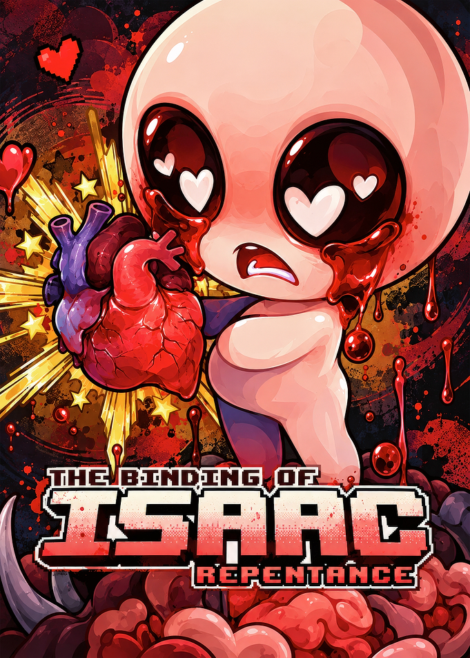 The Binding of Isaac Repentance Poster