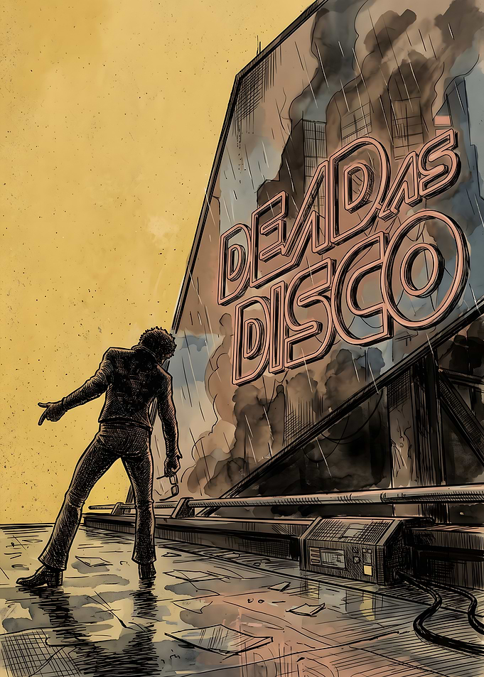 Dead as Disco Video Game Poster