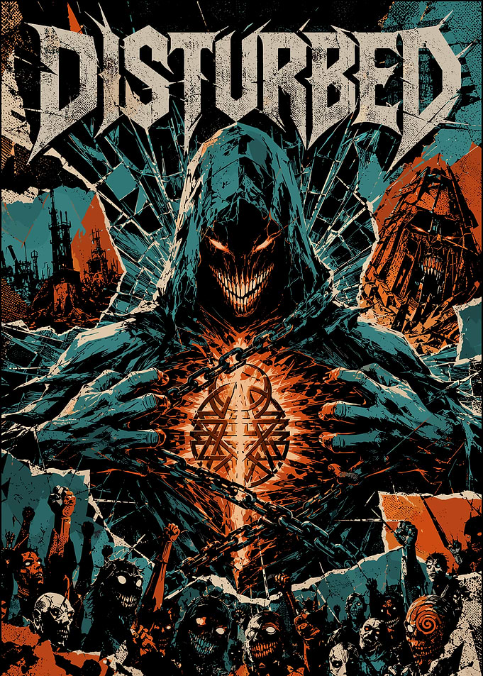 Disturbed Band Poster Art
