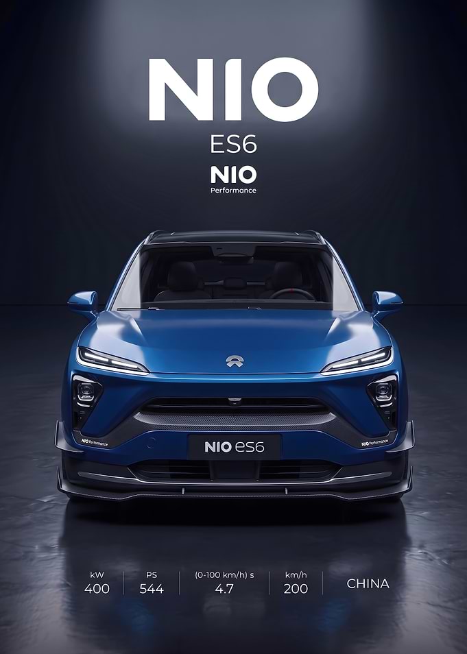NIO ES6 Performance Electric SUV