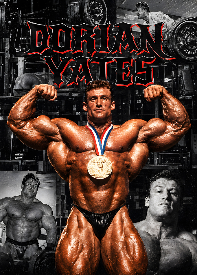 Dorian Yates Bodybuilding Tribute Poster