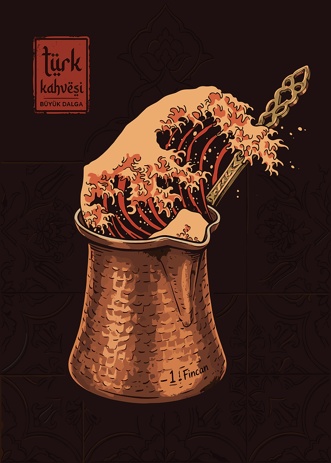 Turkish Coffee Great Wave