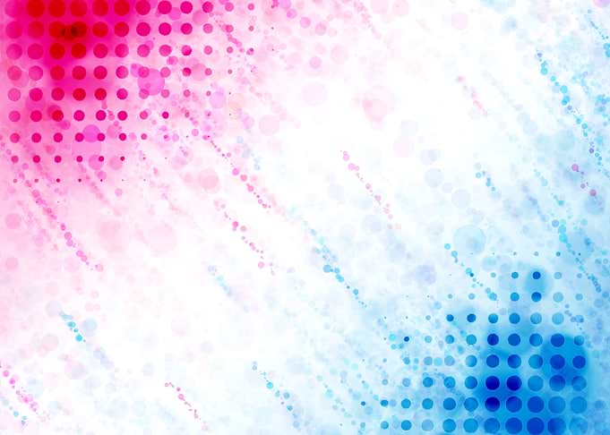 Abstract Pink and Blue Halftone Background