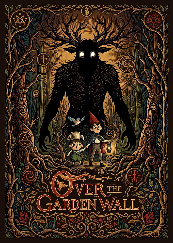 Over the Garden Wall Poster Art
