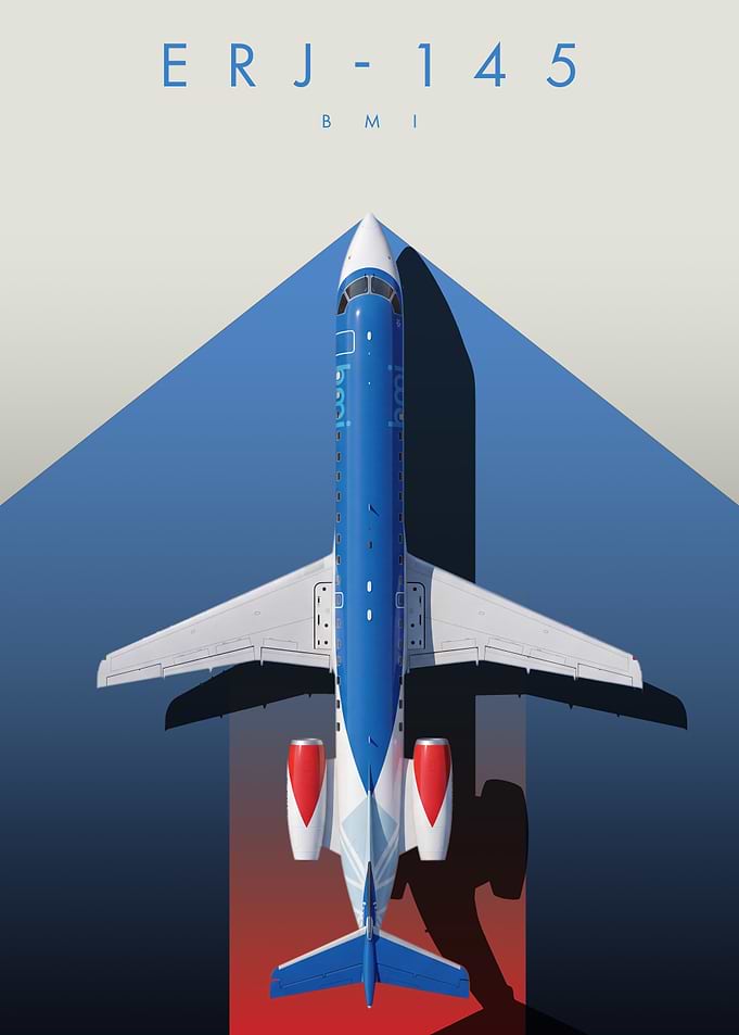 ERJ-145 BMI Blue Horizon