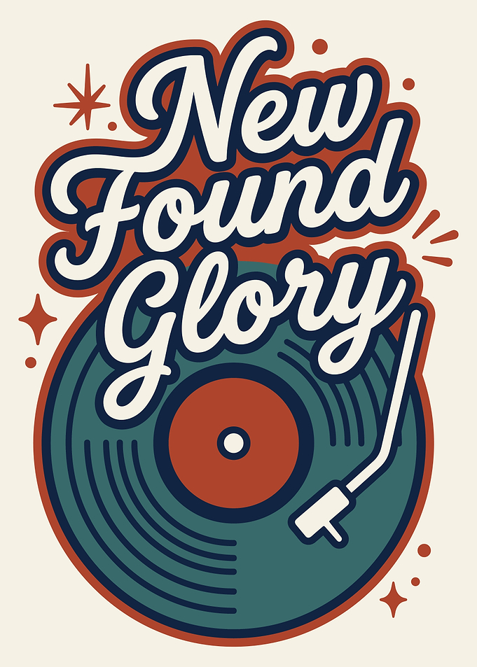 Found Glory Vinyl Record Graphic
