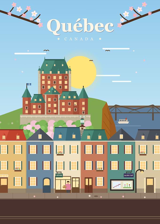 Québec City in Spring - Old Quebec