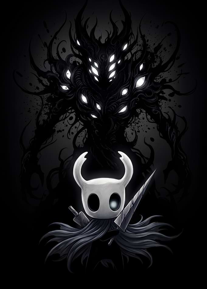 Hollow Knight and The Shade
