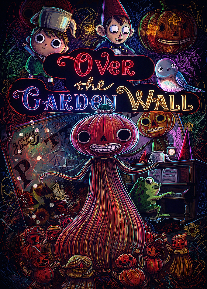 Over the Garden Wall Poster Art