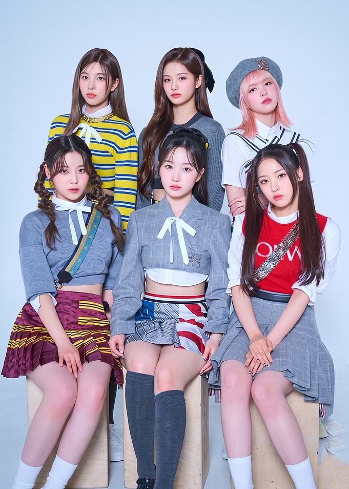 NMIXX K-pop Group Portrait