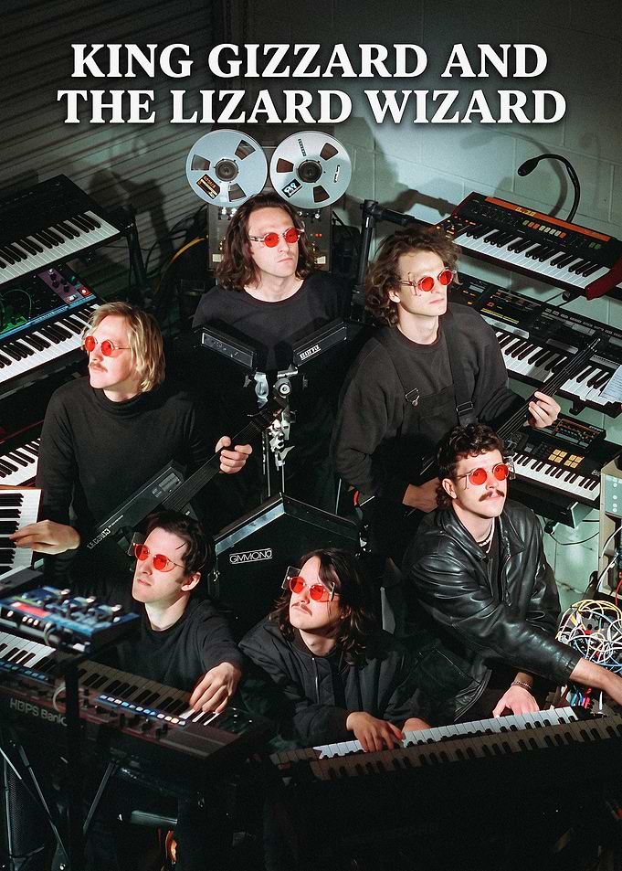 King Gizzard and the Lizard Wizard Portrait