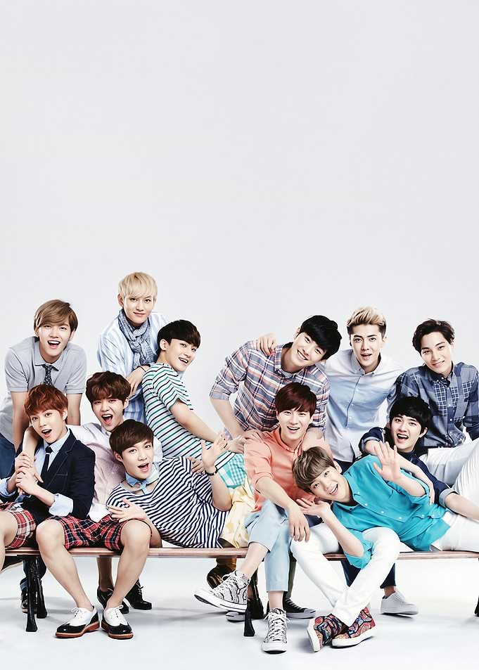 EXO Group Portrait Poster