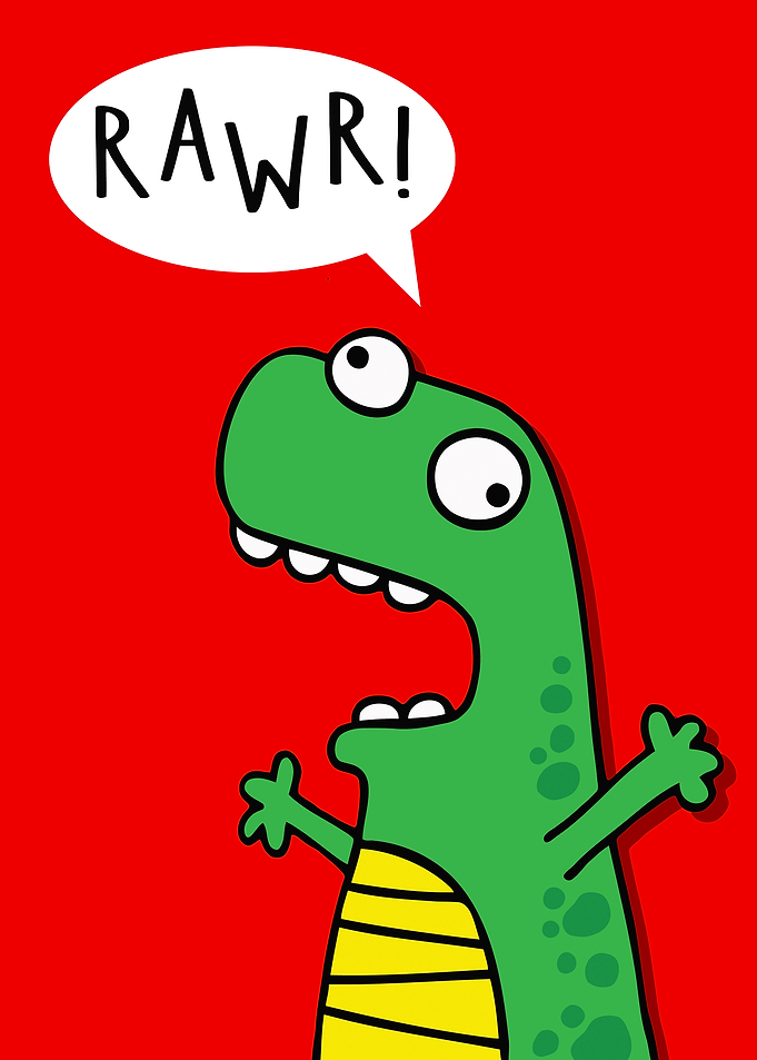 Cute Dinosaur Rawr