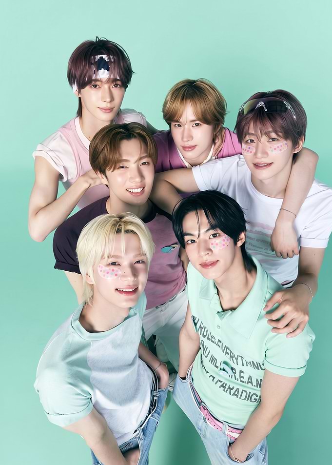 TWS K-pop Group Portrait