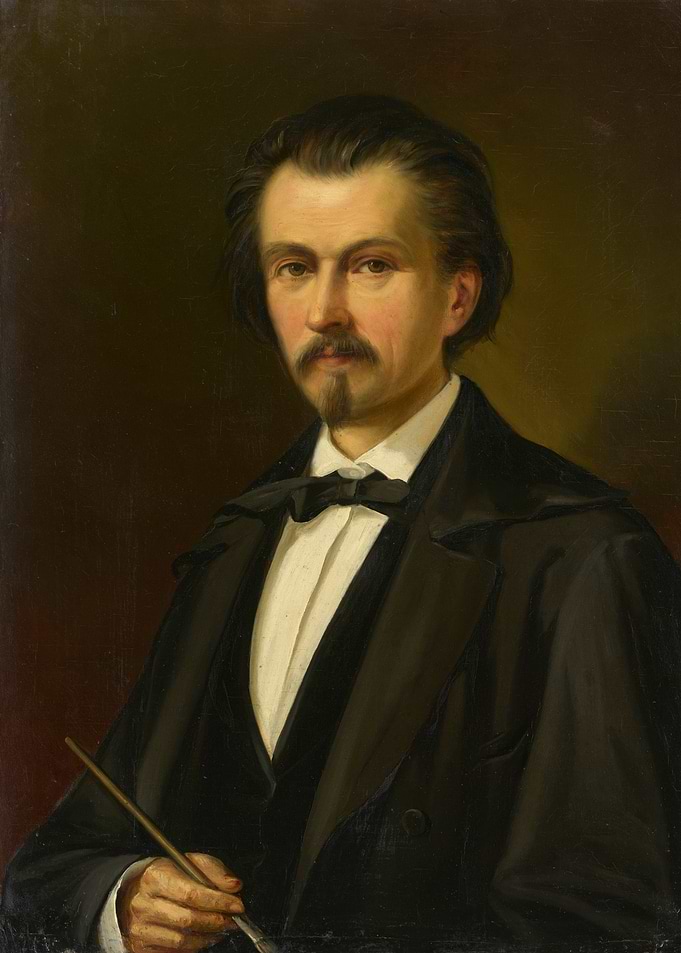 Portrait of a 19th Century Artist