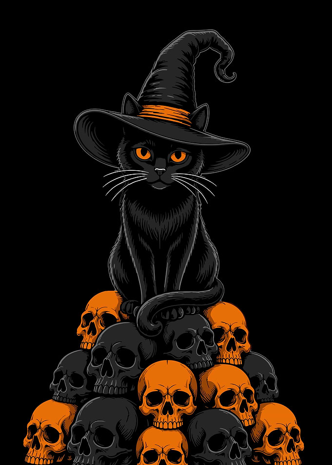 halloween cat