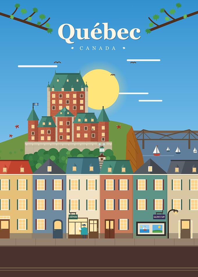 Québec City in Summer - Old Quebec