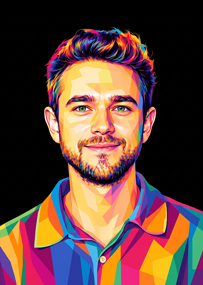 Zedd Pop Art Portrait